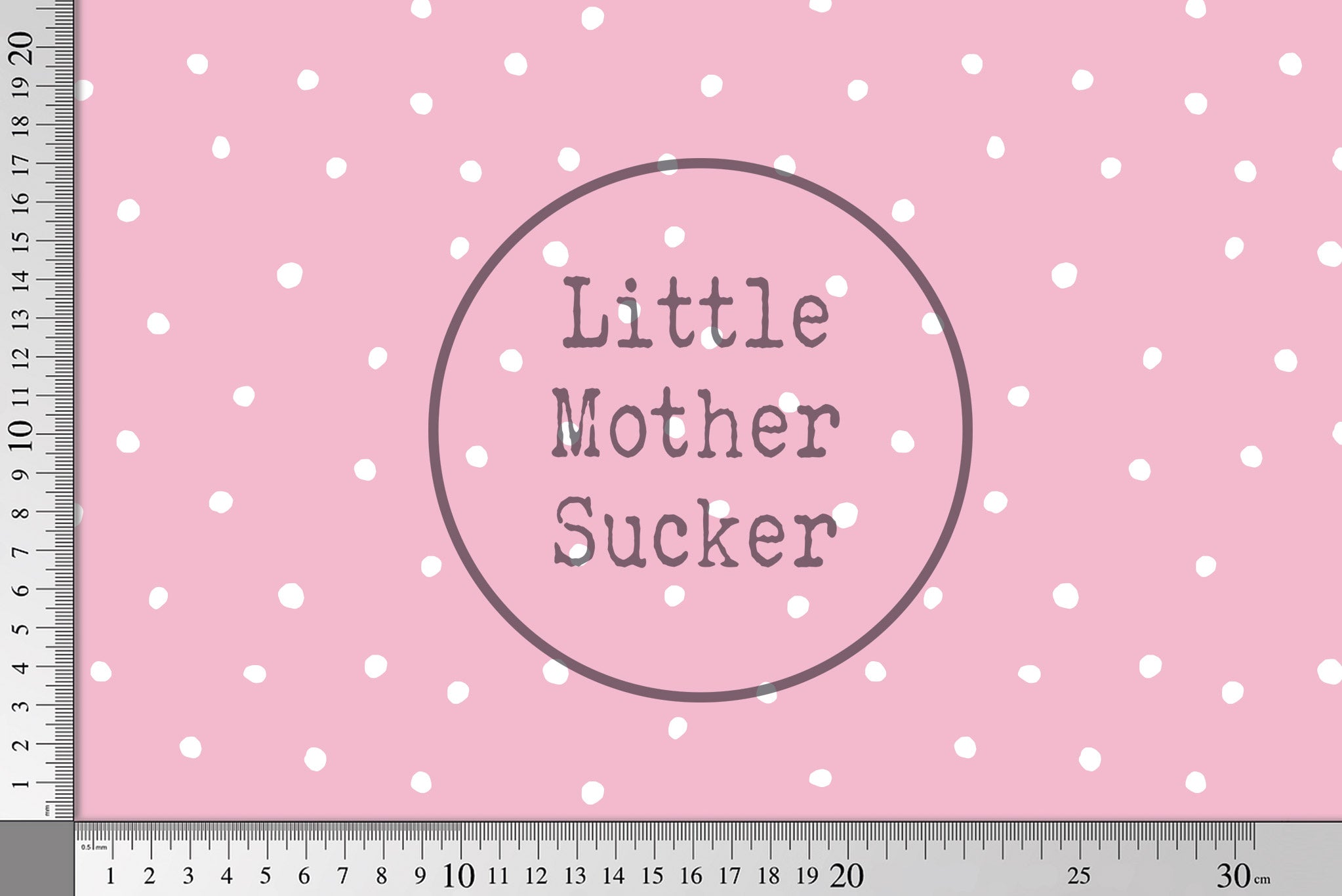 Design "Leo Kitty Sister" Punkte COLLECTION 0,5 m