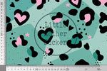 Lade das Bild in den Galerie-Viewer, Design "Leolove" teal 0,5 m
