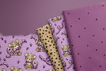 Lade das Bild in den Galerie-Viewer, Design "Leopard Zeit" magenta 0,5 m
