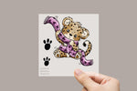 Lade das Bild in den Galerie-Viewer, Bügelbild "Leopard Zeit"
