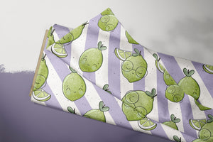Supersoft Premium Jersey "Limettchen" groß 0,5 m