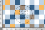 Lade das Bild in den Galerie-Viewer, Design "Margeritenhäschen" blau 0,5 m

