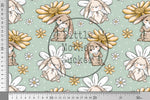 Lade das Bild in den Galerie-Viewer, Design "Margeritenhäschen" neutral 0,5 m
