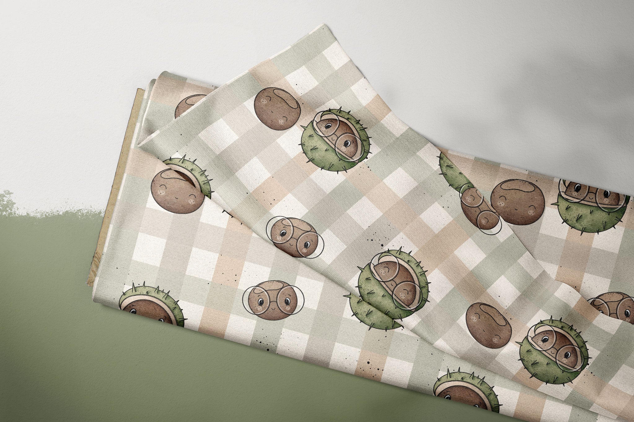 Supersoft Premium BIO French Terry "Maroni" groß 0,5 m