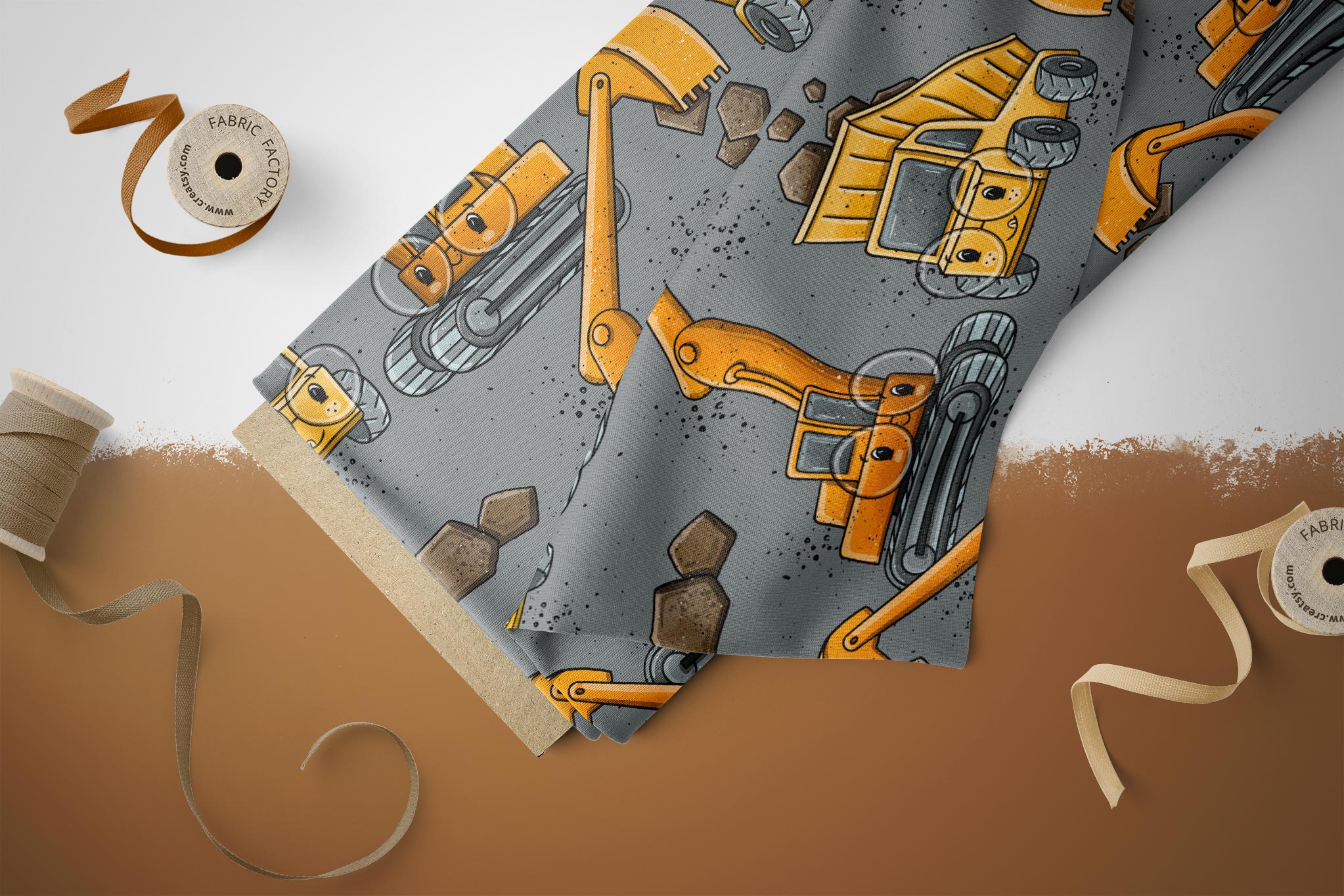 Supersoft Premium BIO French Terry "Mobile Team" groß 0,7 m Rest