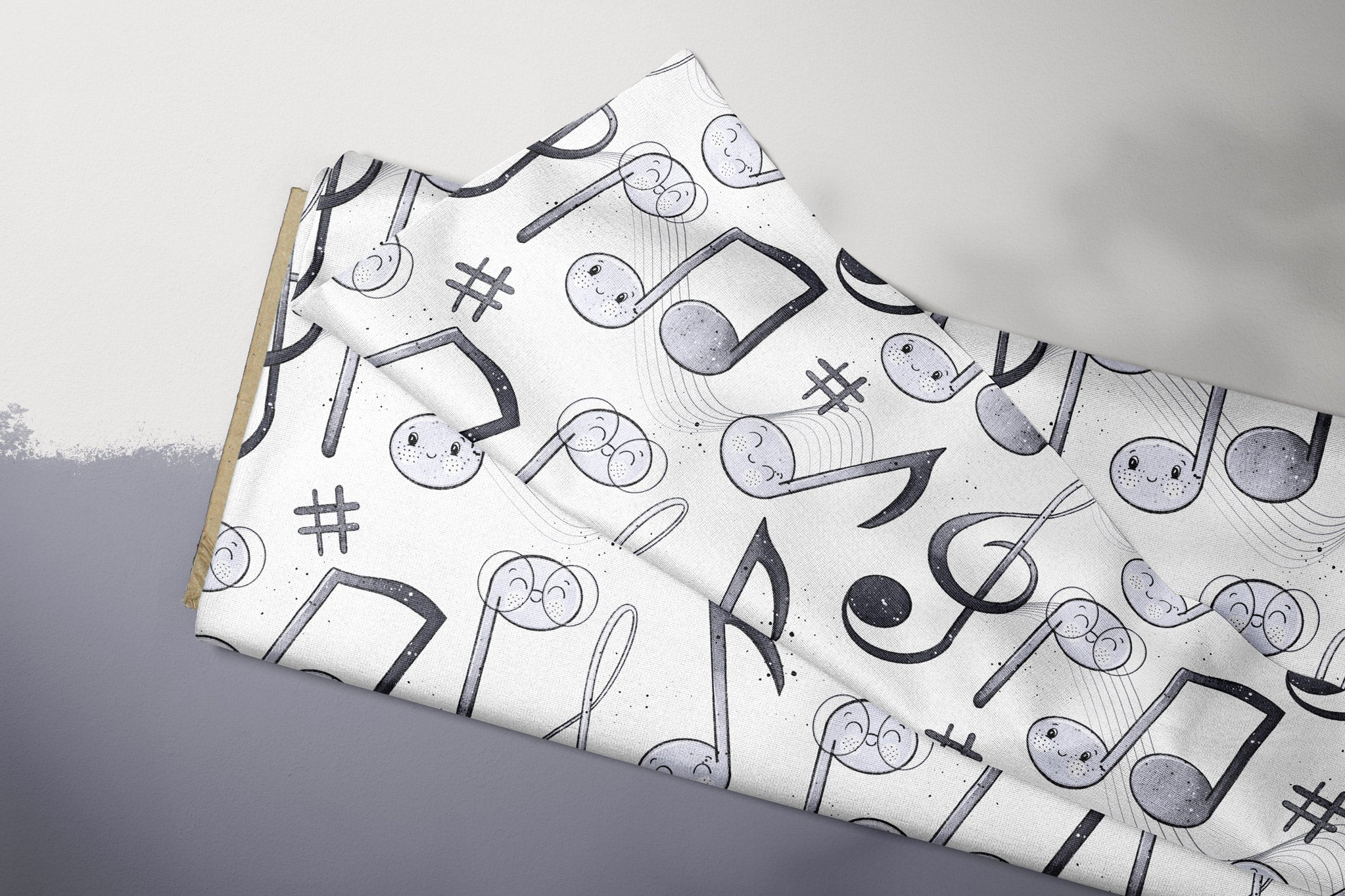 Supersoft Premium Jersey "Nötchen" mono groß 0,5 m