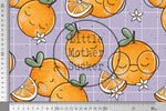 Lade das Bild in den Galerie-Viewer, Supersoft Premium French Terry &quot;Orangi&quot; groß 0,5 m
