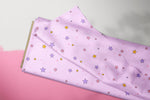 Lade das Bild in den Galerie-Viewer, Supersoft Premium BIO French Terry "Partytiere" Sternchen 0,5 m
