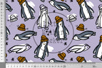Lade das Bild in den Galerie-Viewer, Design "Pingu Parts" lila 0,5 m

