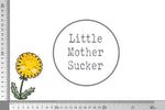 Lade das Bild in den Galerie-Viewer, Bügelbild &quot;Pustezahn und Löwenblume&quot; Löwenblume GLITZERND
