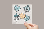 Lade das Bild in den Galerie-Viewer, Bügelbild "Puzzle Leben"
