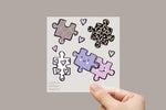 Lade das Bild in den Galerie-Viewer, Bügelbild "Puzzle Leben"
