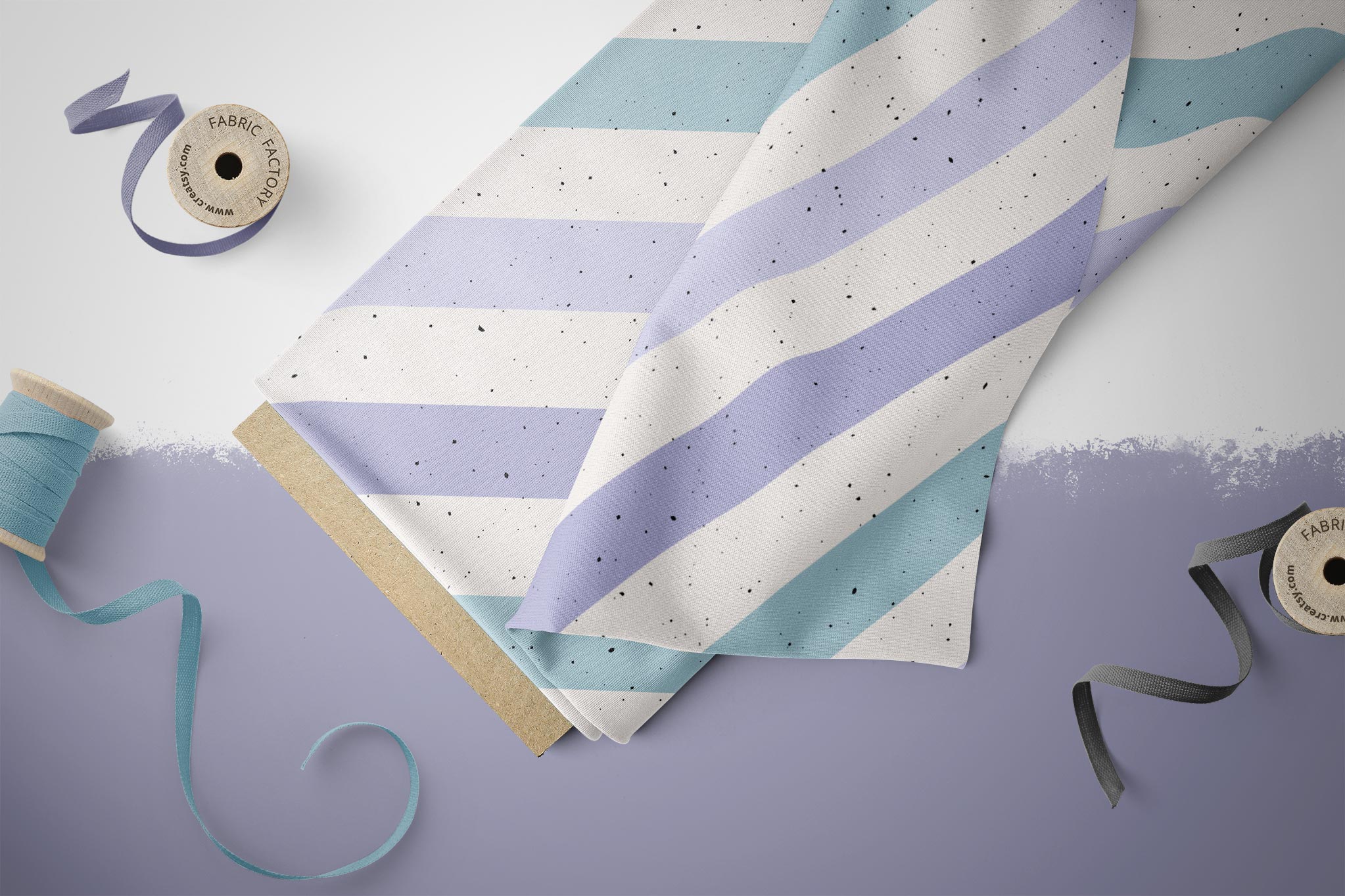 Supersoft Premium Jersey "Robo Saurier" lila Streifen groß 0,5 m