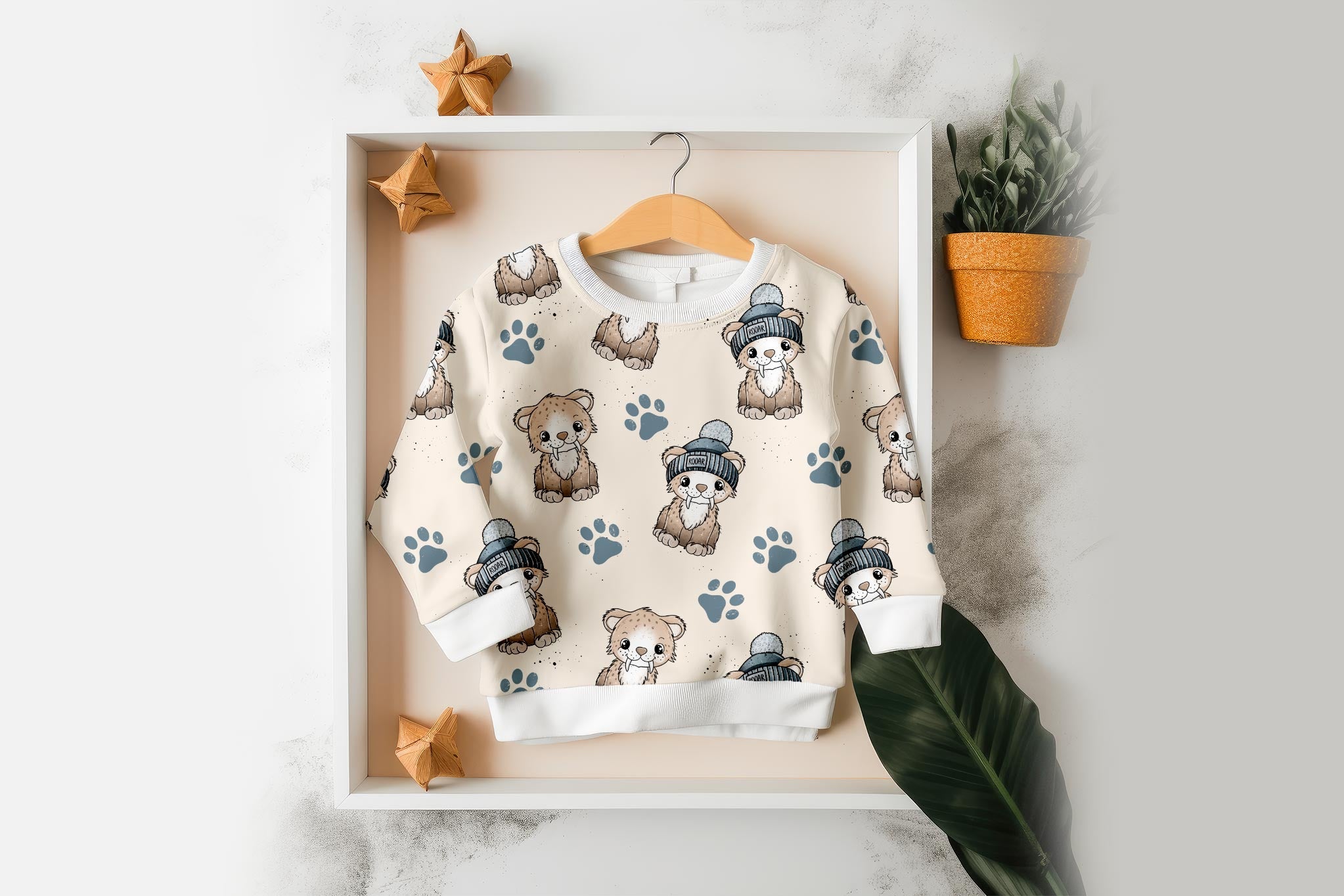 Premium Wintersweat "Säbelzahn" groß 0,5 m