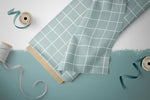Lade das Bild in den Galerie-Viewer, Supersoft Premium French Terry &quot;School Time&quot; Grid 0,5 m
