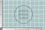 Lade das Bild in den Galerie-Viewer, Supersoft Premium French Terry &quot;School Time&quot; Grid 0,5 m
