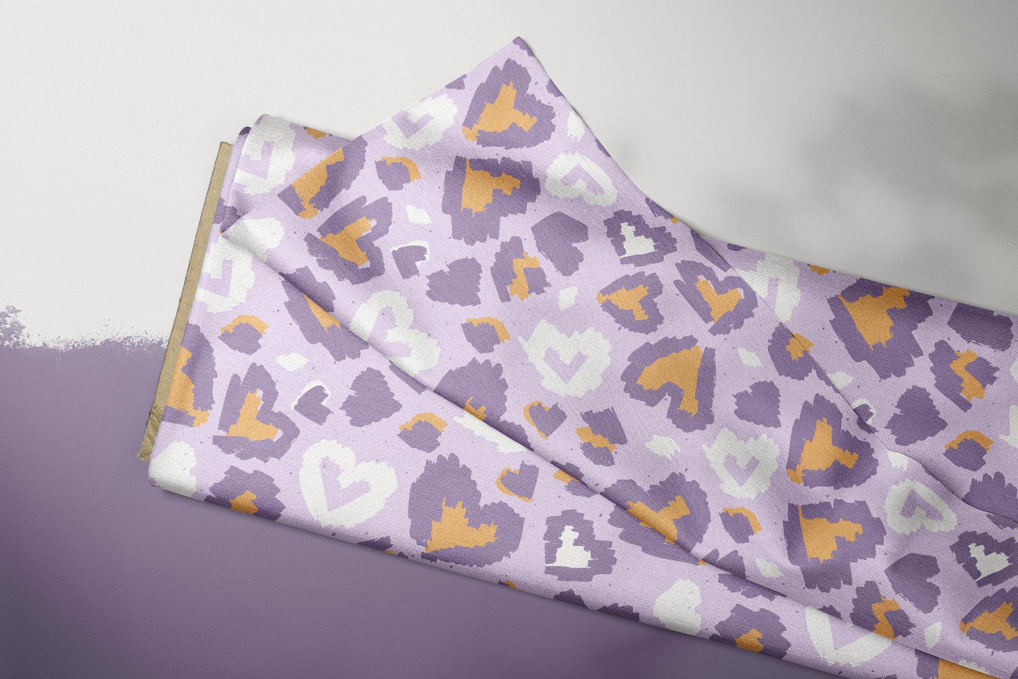 Premium Jersey "Scratchi Hearts" groß 0,5 m