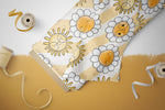 Lade das Bild in den Galerie-Viewer, Supersoft Premium Jersey &quot;Sonnenblümchen&quot; groß 0,5 m
