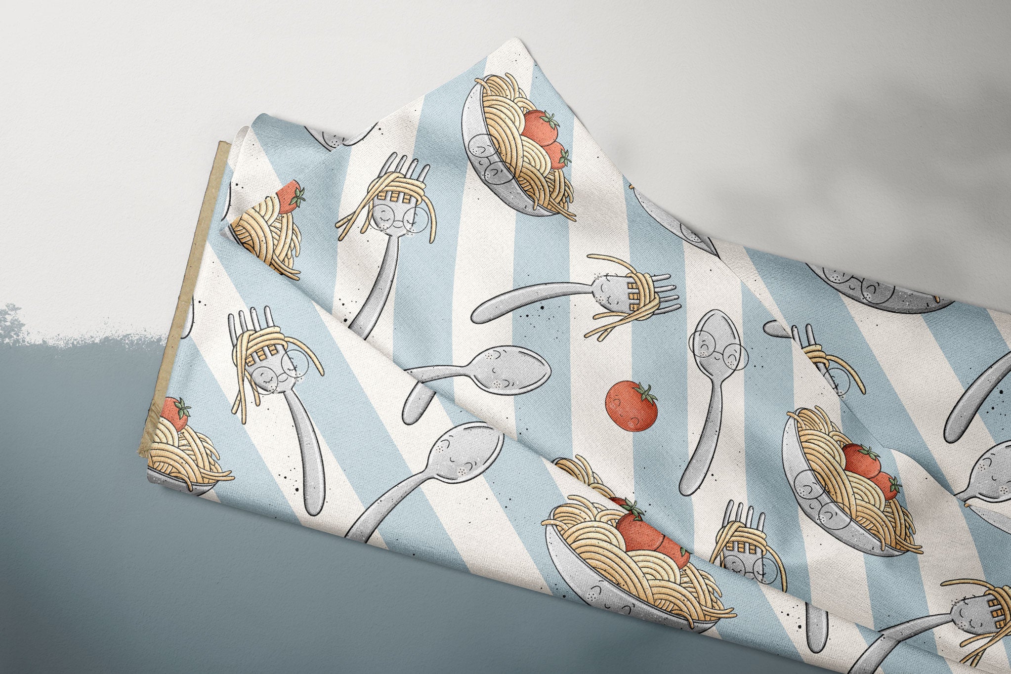 Supersoft Premium Jersey "Spaghettilein" groß 0,5 m