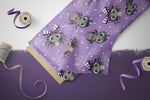 Lade das Bild in den Galerie-Viewer, Design "Spinnlein" lila 0,5 m
