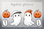 Lade das Bild in den Galerie-Viewer, Bügelbild "Spooky Fun boy" 3er Set GLITZERND
