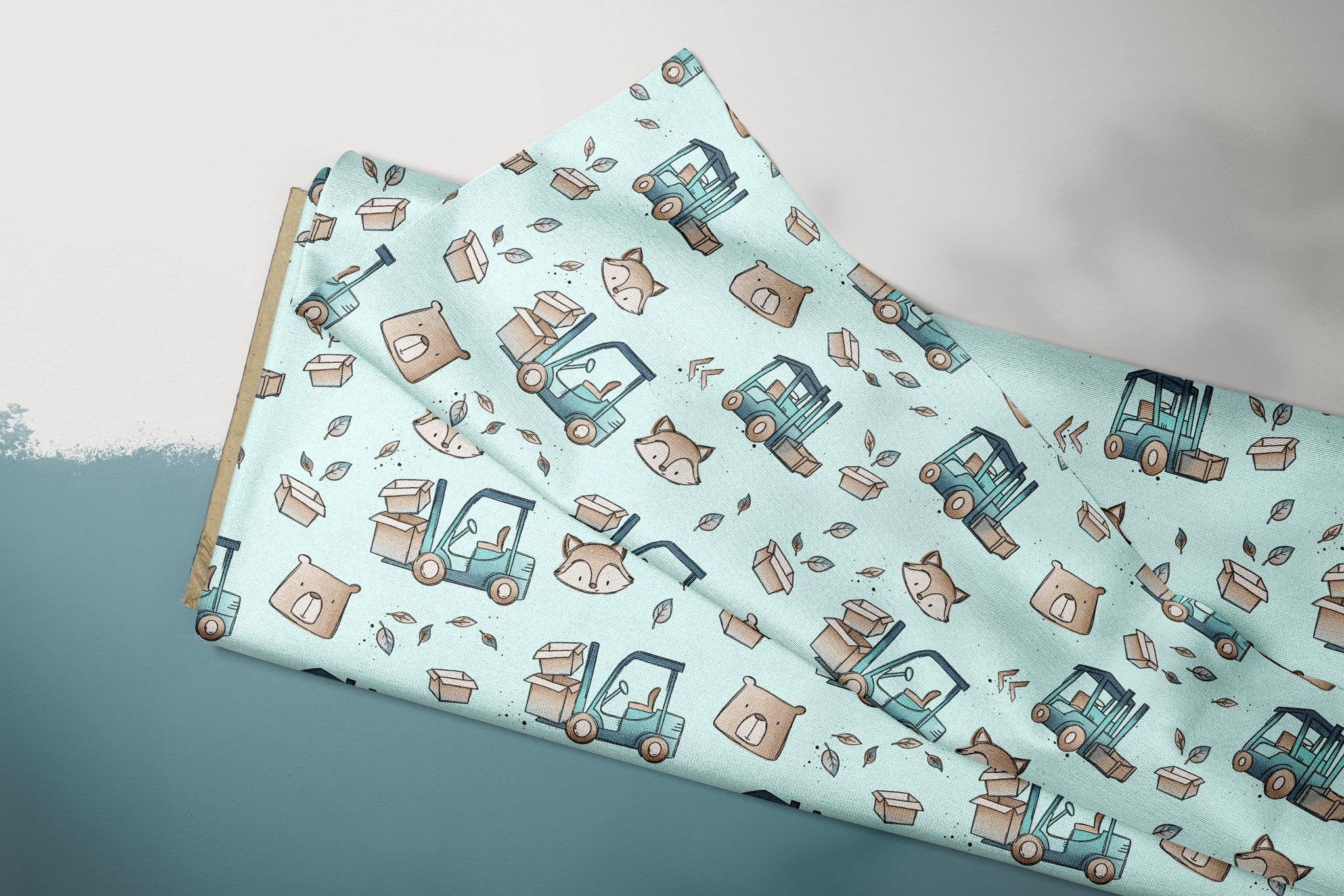 Supersoft Premium Jersey "Staplerchaos" klein 0,5 m