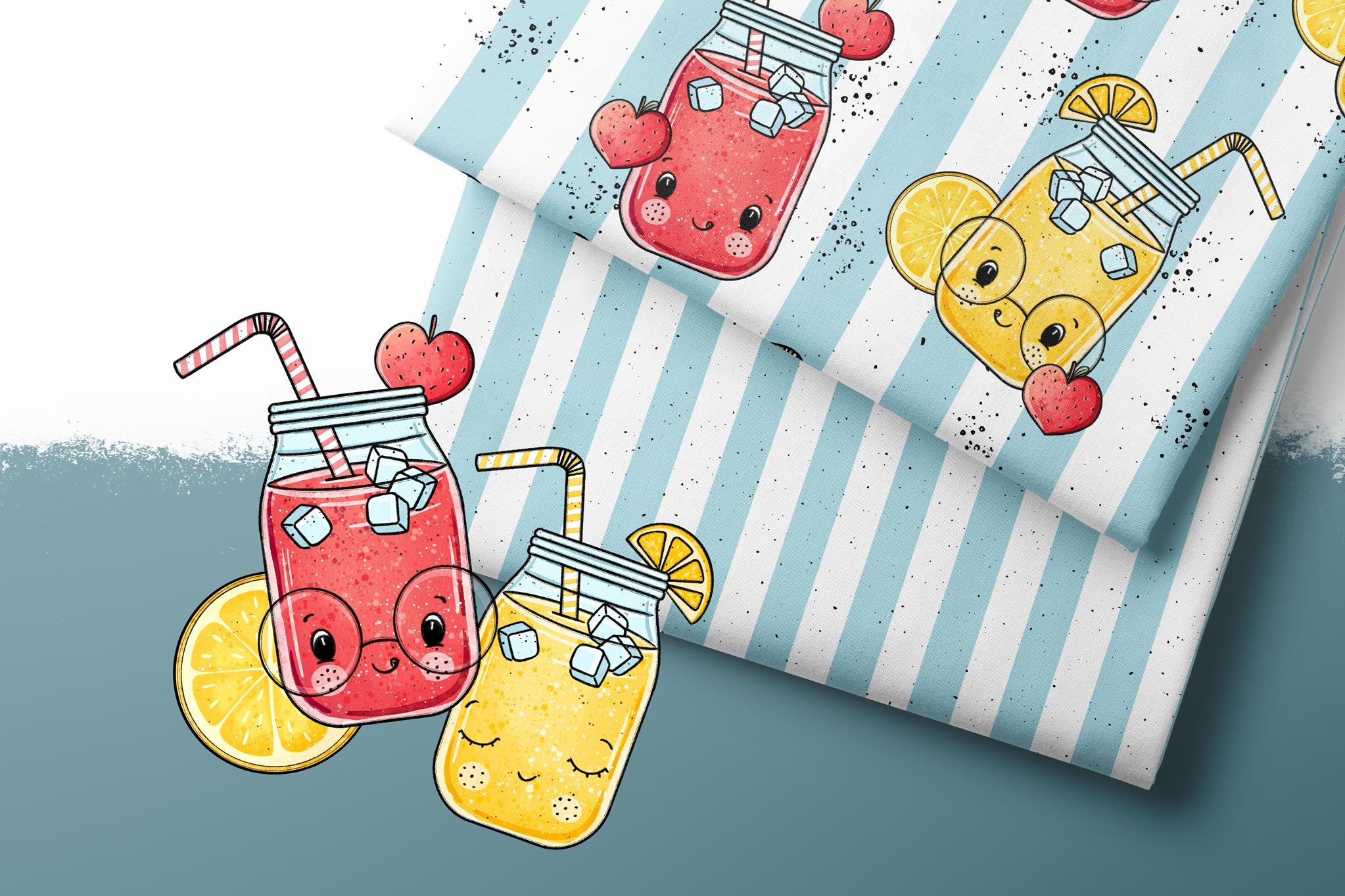 Design "Summer Drinks" COLLECTION 0,5 m