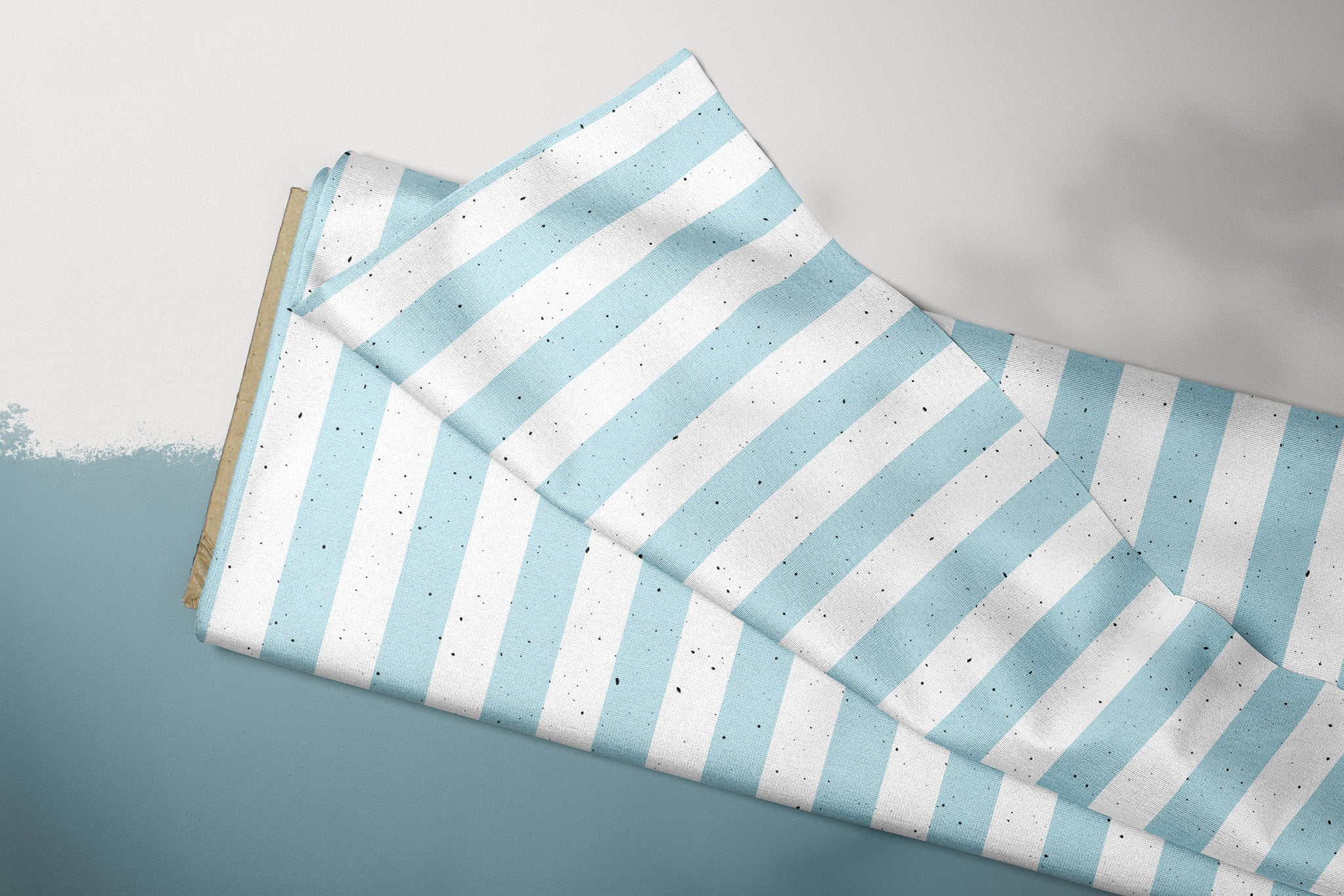 Supersoft Premium French Terry "Summer Drinks" Stripes groß 0,5 m