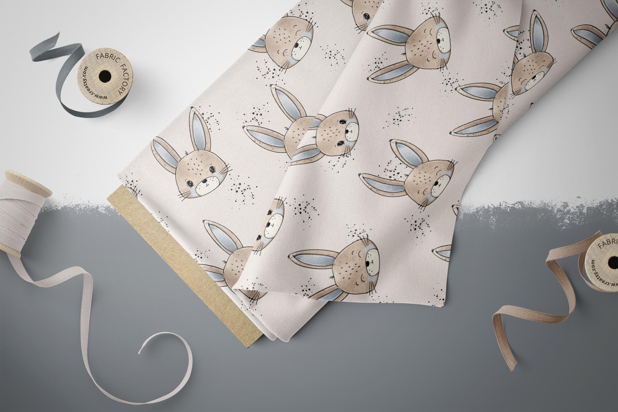 Supersoft Premium French Terry "Sunny Bunny" Boy klein 0,5 m