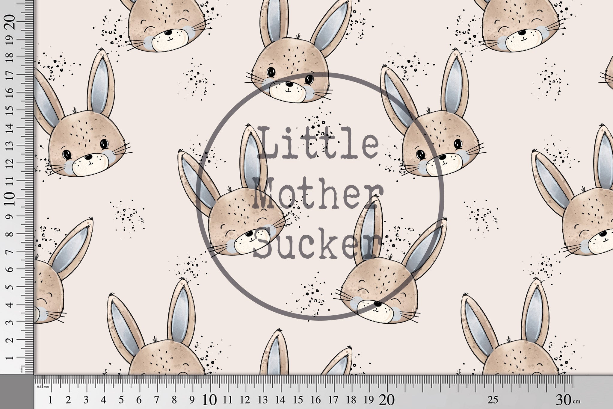 Supersoft Premium French Terry "Sunny Bunny" Boy klein 0,5 m