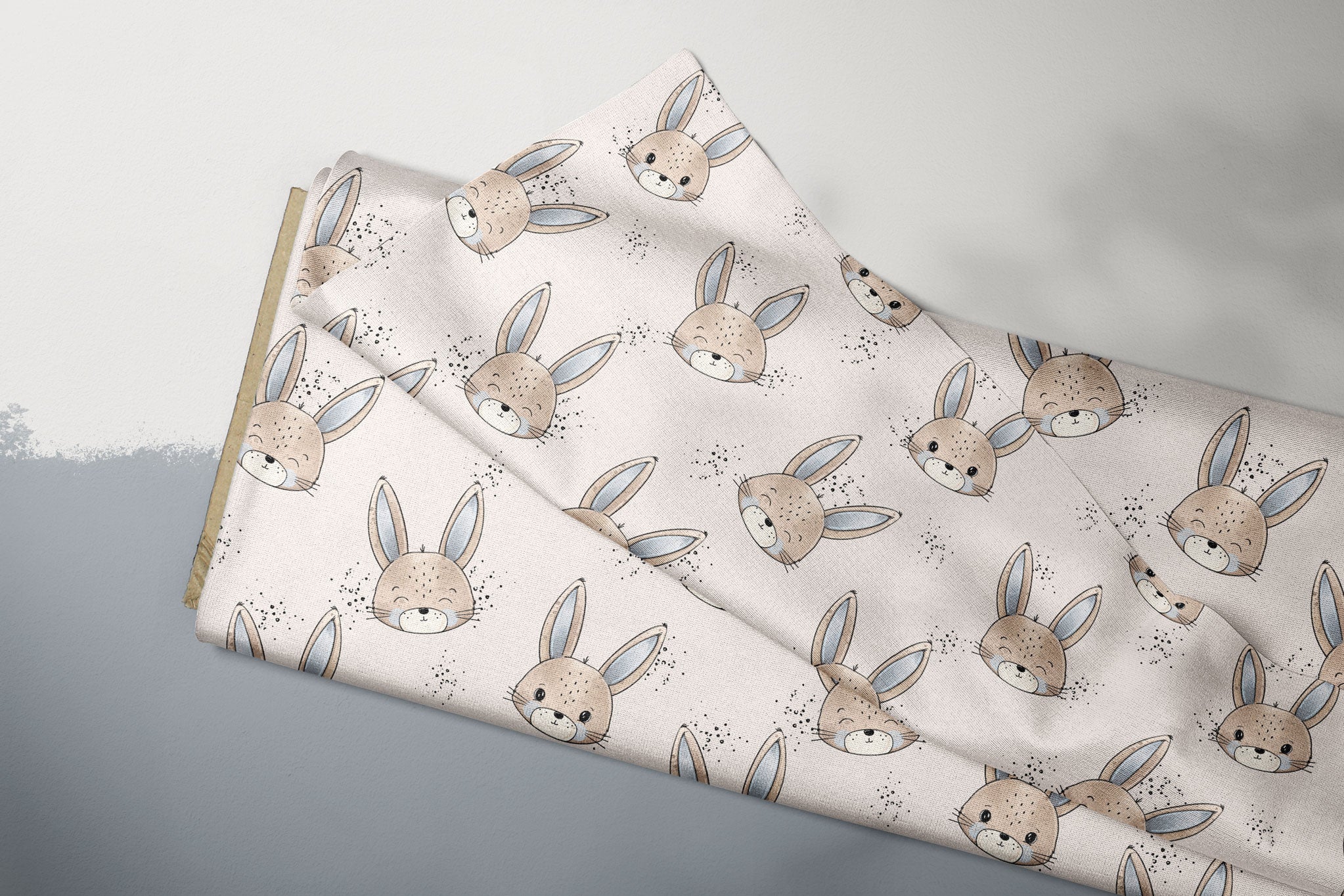 Supersoft Premium French Terry "Sunny Bunny" Boy klein 0,5 m