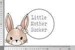 Lade das Bild in den Galerie-Viewer, Rub-on Sticker &quot;Sunny Bunny&quot; girl Augen offen
