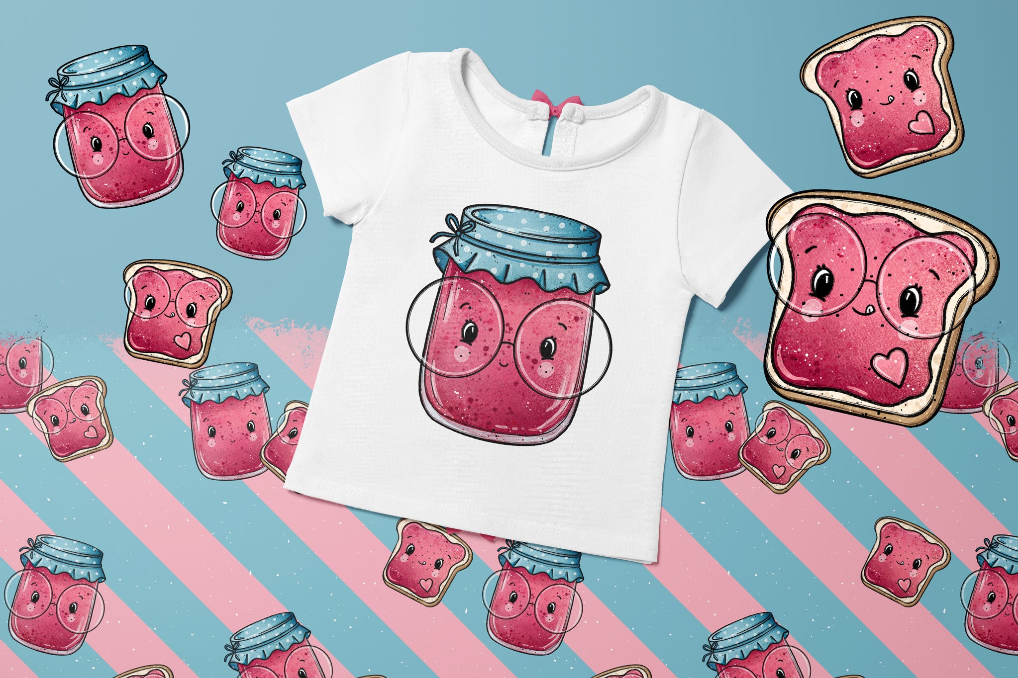 Bügelbild "Sweet Jam Collection"