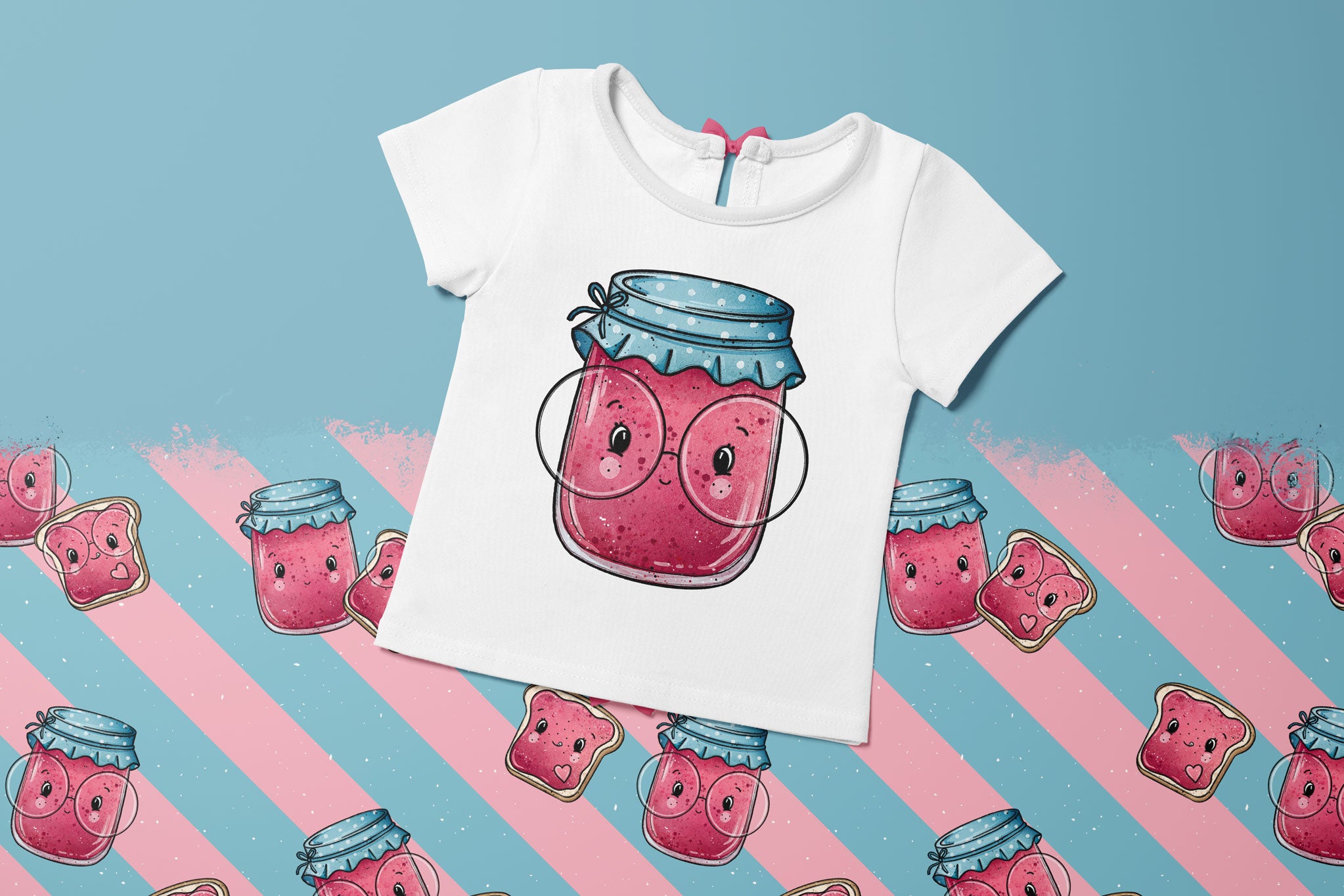 Bügelbild "Sweet Jam Collection"
