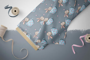 Design "Tassenhase" blau 0,5 m
