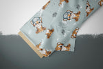 Lade das Bild in den Galerie-Viewer, Supersoft Premium BIO Jersey "Tigerchen" Tiger groß 0,5 m
