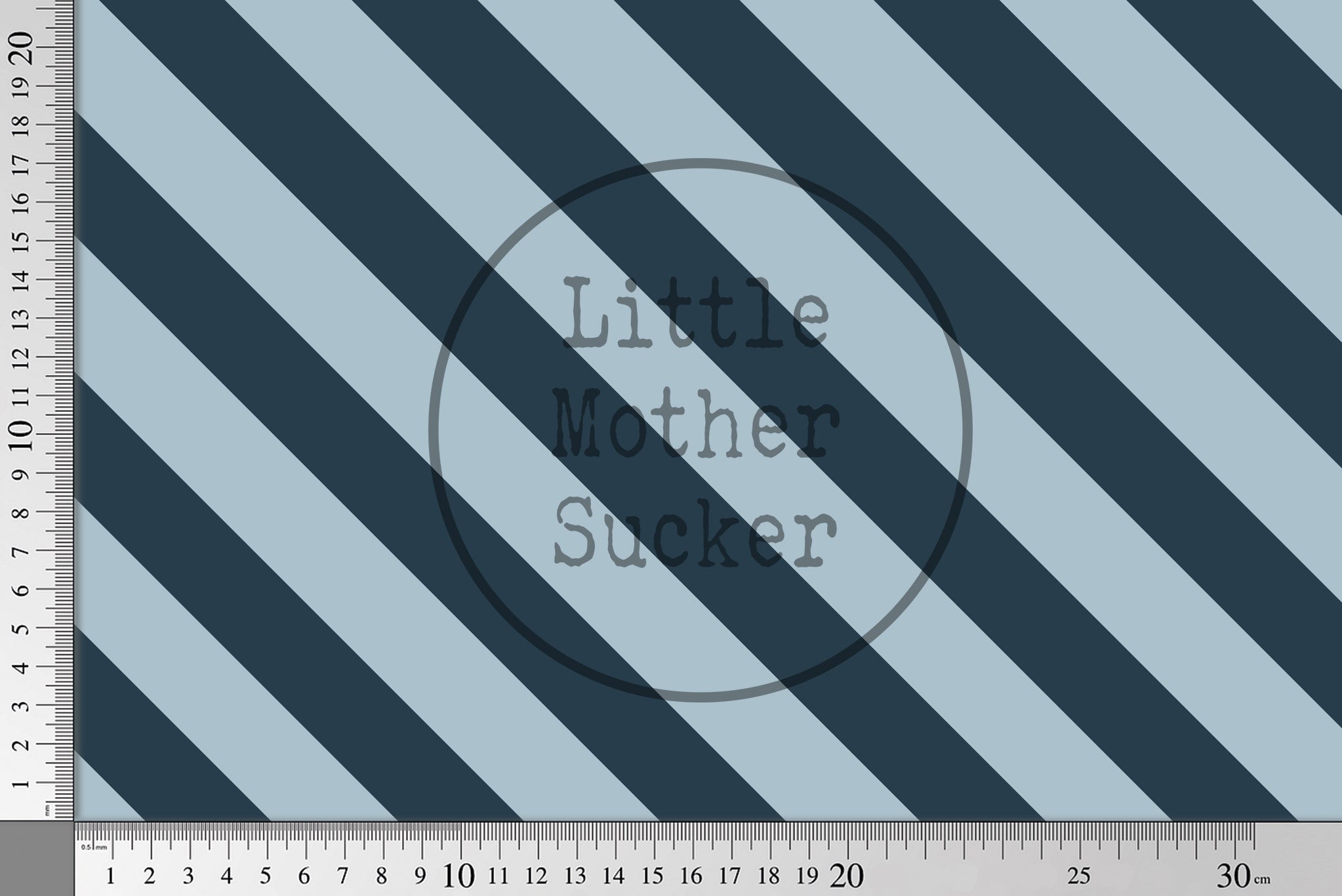 Supersoft Premium Jersey "Töröö" Streifen dunkel klein 0,5 m