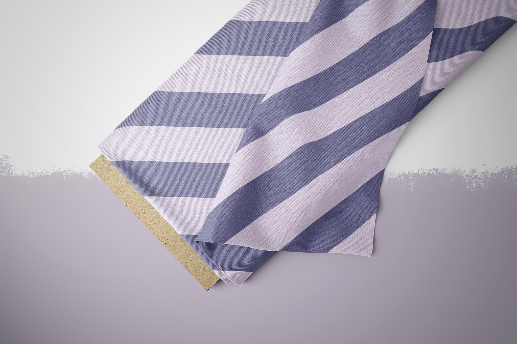 Supersoft Premium Jersey "Traubenherz" Streifen 0,5 m