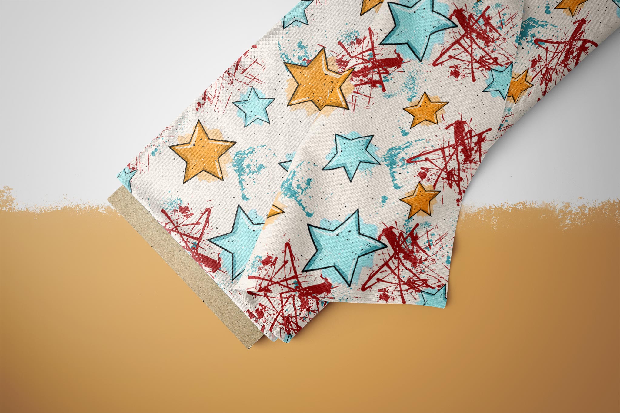 Supersoft Premium Jersey "Twinkle Twinkle" Retro klein 0,5 m