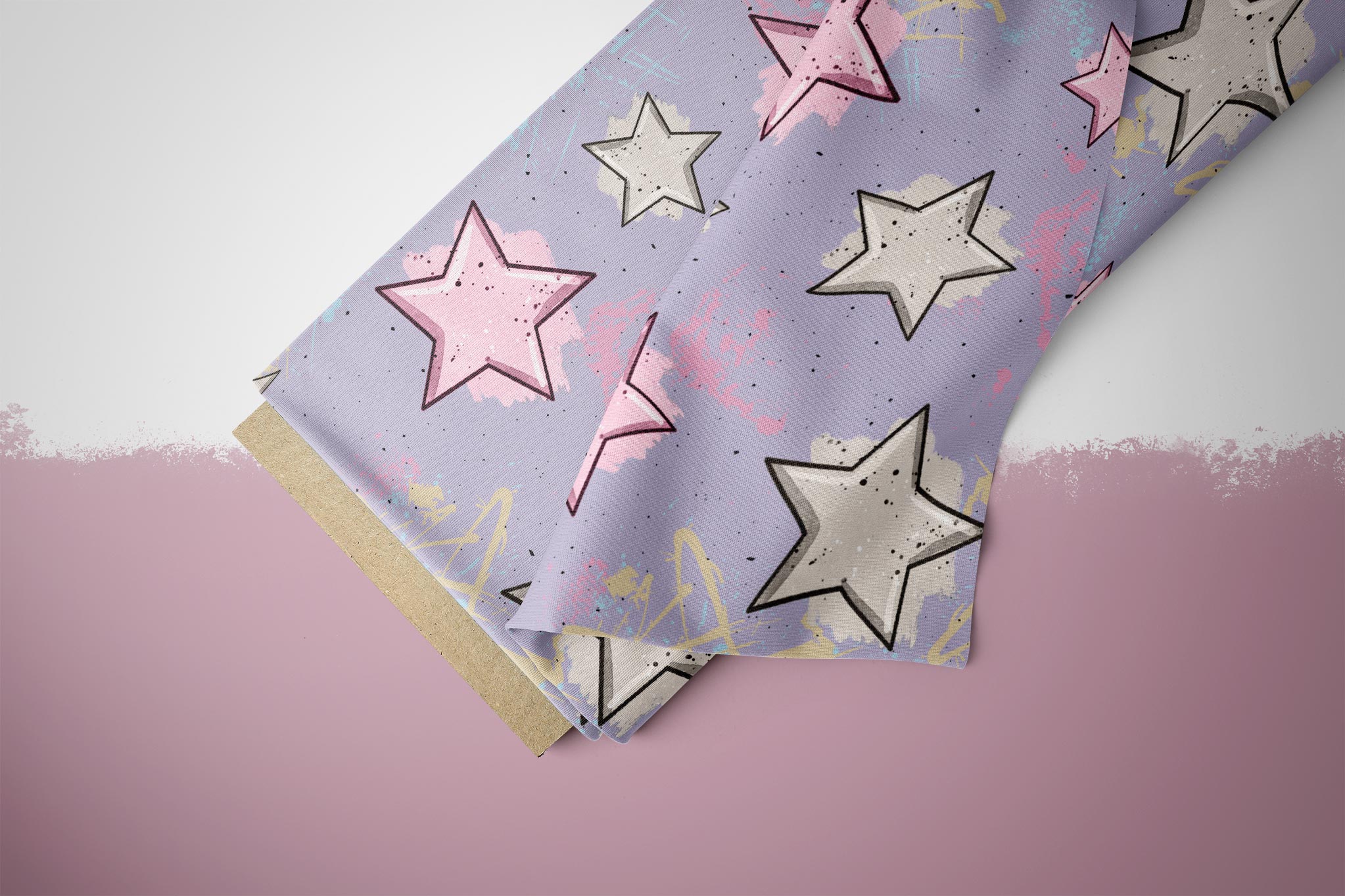 Supersoft Premium Jersey "Twinkle Twinkle" sorbet 0,5 m