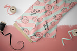 Lade das Bild in den Galerie-Viewer, Supersoft Premium BIO Jersey "Unerdbeerlich" klein 0,5 m
