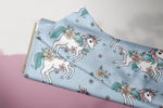 Lade das Bild in den Galerie-Viewer, Supersoft Premium Jersey &quot;Unicornflower&quot; groß 0,5 m
