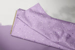 Lade das Bild in den Galerie-Viewer, Supersoft Premium Jersey &quot;Weinbeeren&quot; Dots Lila helldunkel 0,5 m
