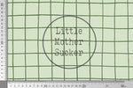Lade das Bild in den Galerie-Viewer, Supersoft Premium Jersey &quot;Weinbeeren&quot; Grid Grün helldunkel 0,5 m
