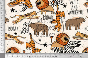 Supersoft Premium French Terry "Wild and Wonderful" groß 0,5 m