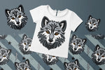 Lade das Bild in den Galerie-Viewer, Bügelbild &quot;Wolf Roar Collection&quot;
