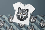 Lade das Bild in den Galerie-Viewer, Bügelbild &quot;Wolf Roar Collection&quot;
