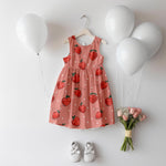 Lade das Bild in den Galerie-Viewer, Supersoft Premium Jersey &quot;Yummy Erdbeeren&quot; groß 0,5 m
