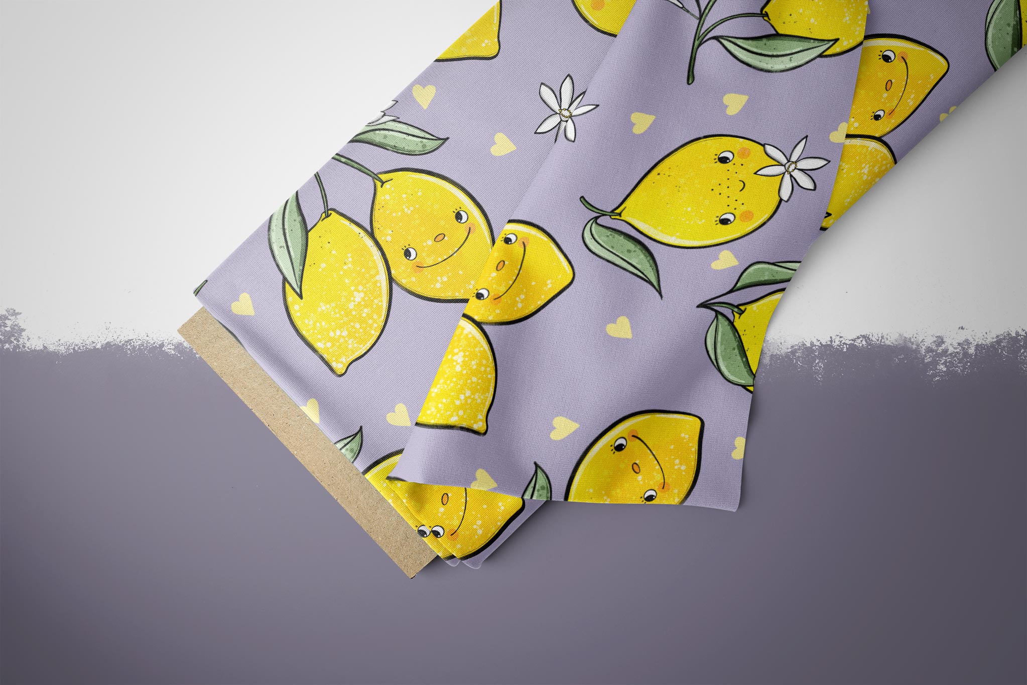 Supersoft Premium Jersey "Zitroni" Zitronen groß 0,5 m