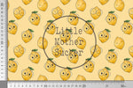 Lade das Bild in den Galerie-Viewer, Supersoft Premium BIO Jersey "Zitronlein" klein 0,5 m
